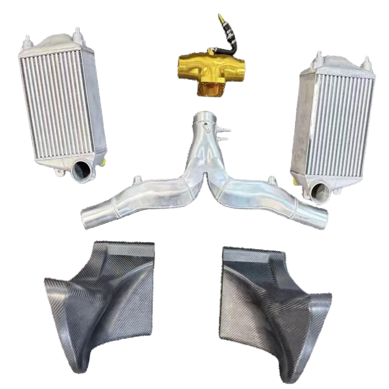 ชุดอัพเกรดอินเตอร์คูลเลอร์และท่อไอดีแบบครบชุดสำหรับ Porsche 991.2 3.0T Turbo